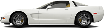 Chevrolet Corvette C5 Fastback 2 Door Coupe 1998-2004